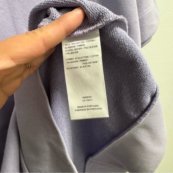 Tibi Light Purple Oversized Sweater Shirt Dress Size XXS - Picture 9 of 15